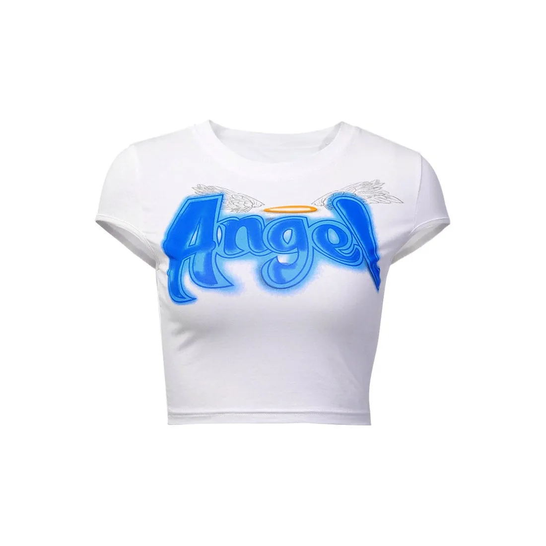 Angel Cropped Tee