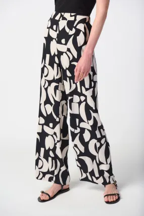 ART DECO PRINT PANTS