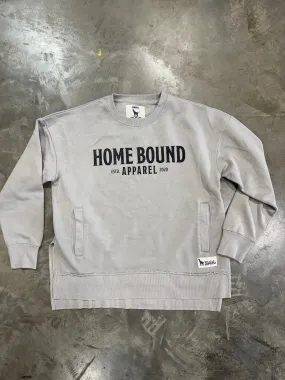 Authentic Home Bound Logo Crewneck Sweatshirt - Light Grey