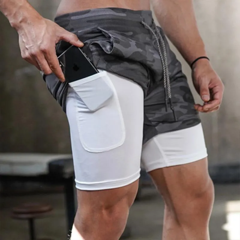 Beach Running Breathable Camouflage Men's Shorts