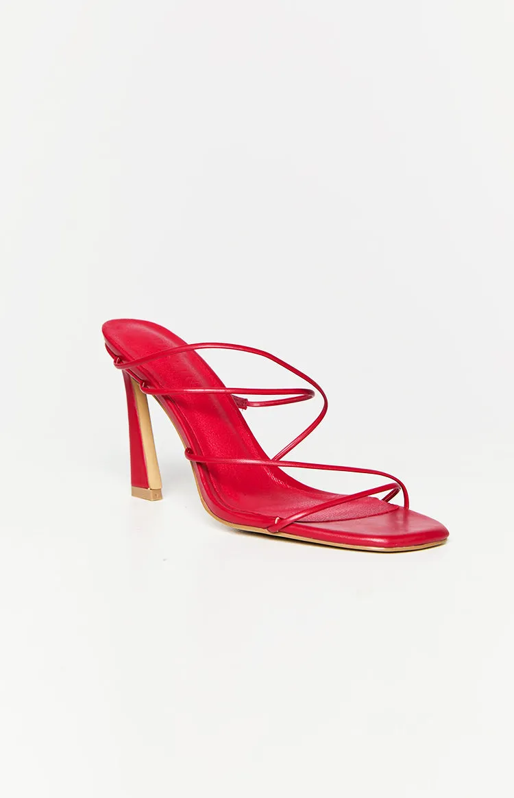 Billini Irvina Strawberry Heels