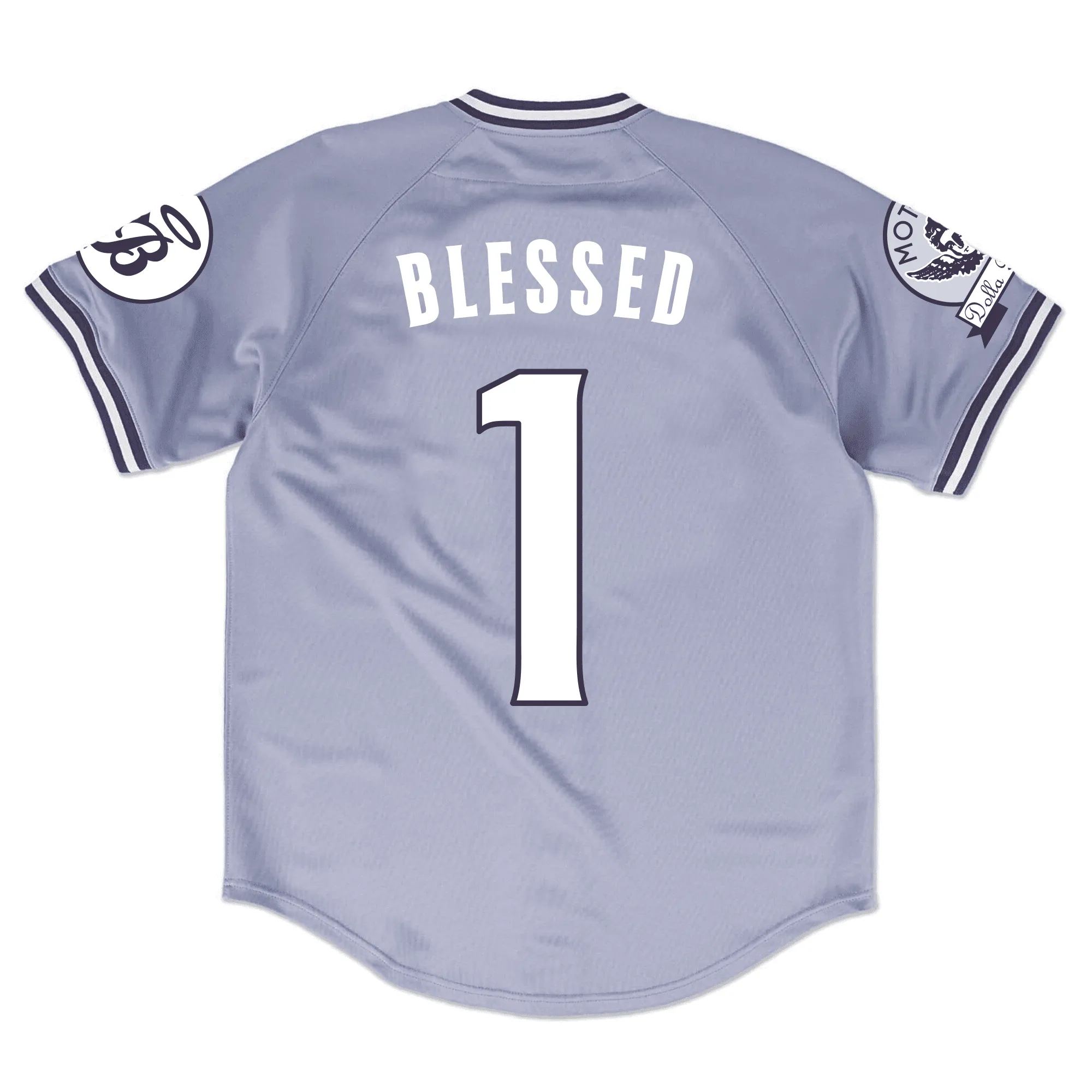 Blessed 1 - Light Grey Jersey