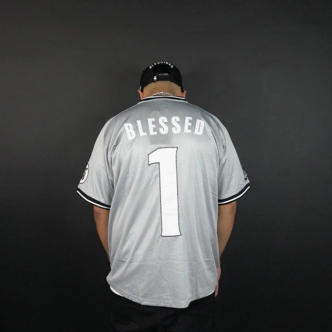 Blessed 1 - Light Grey Jersey