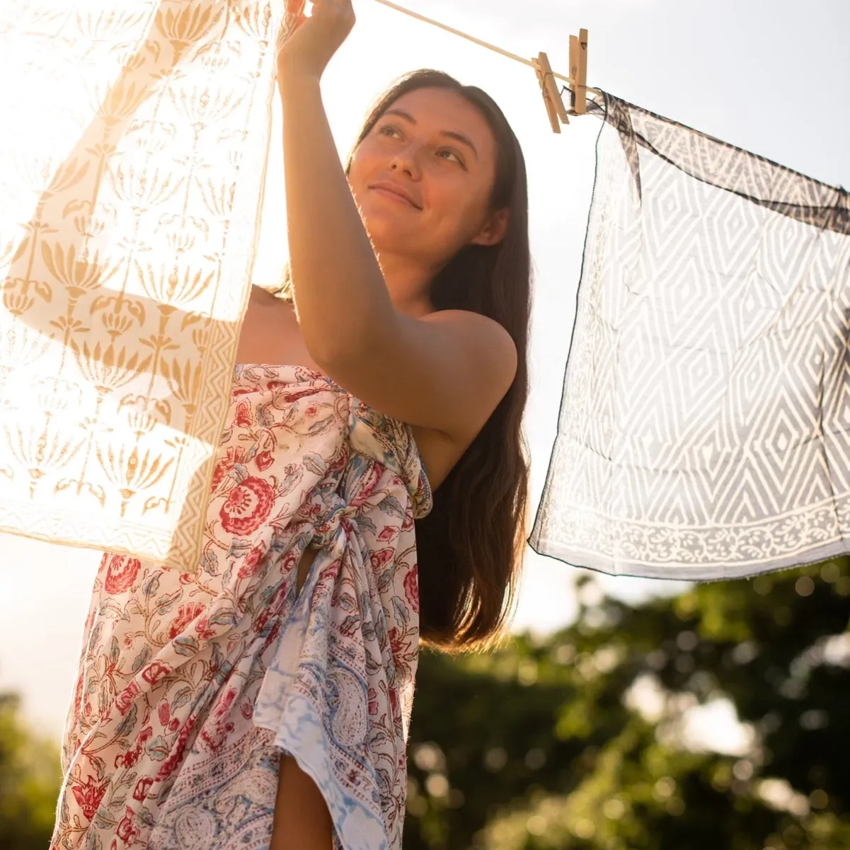 Block Print Sarong