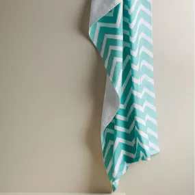 Chevron Hammam Terry Bath Towel