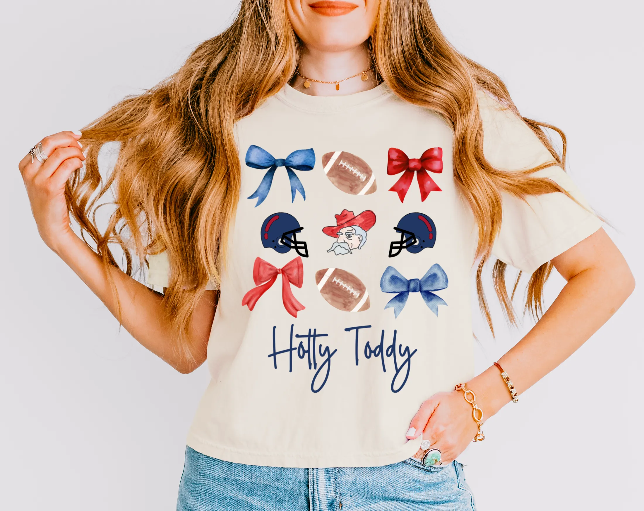 Cropped Comfort Colors  Go Rebs Tee - Mississippi Tee / Rebel Shirt/  Adult Sizes