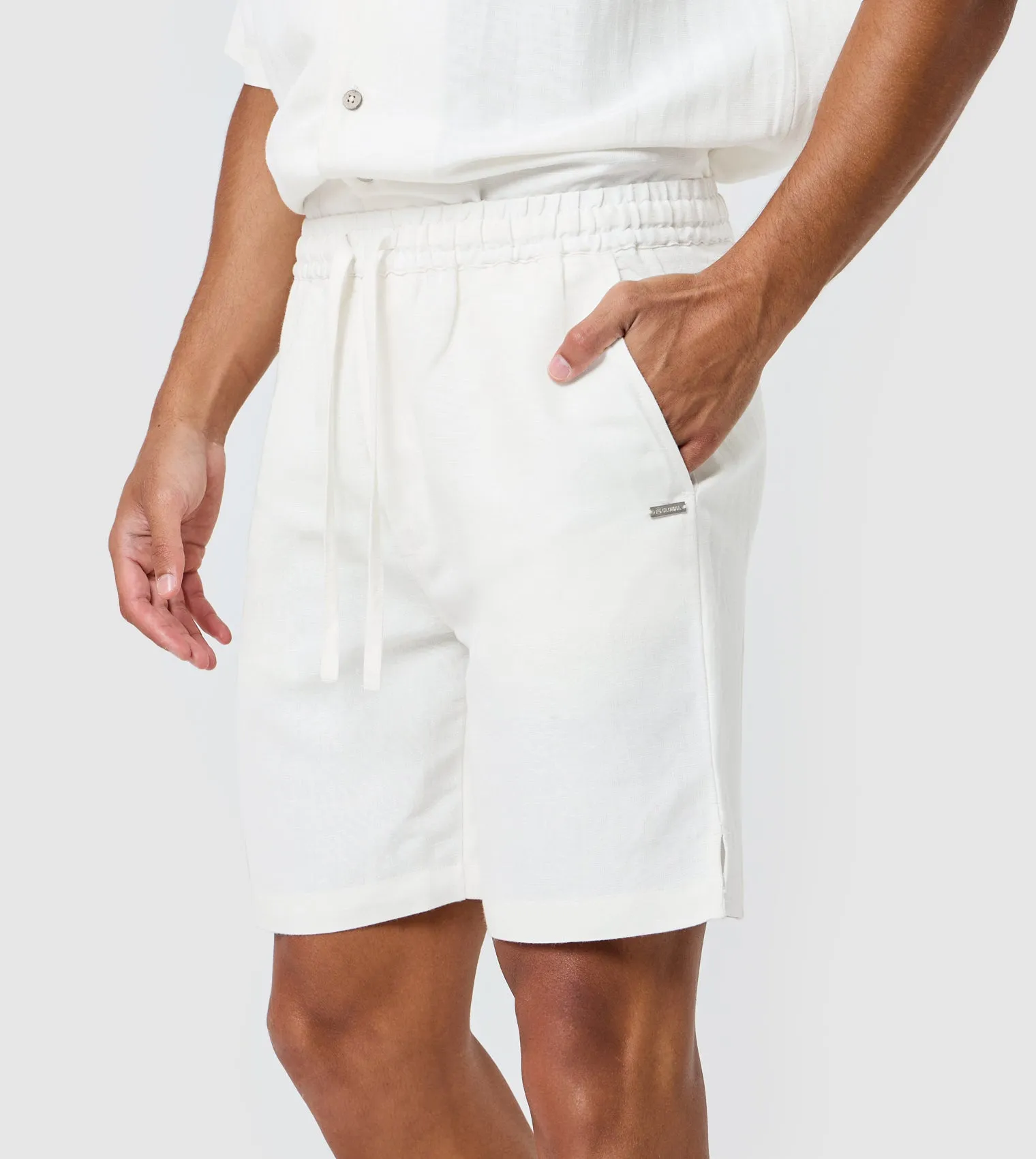 F5 Linen Shorts