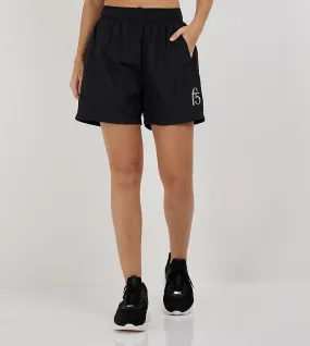 F5 MID-RISE NYLON SHORTS