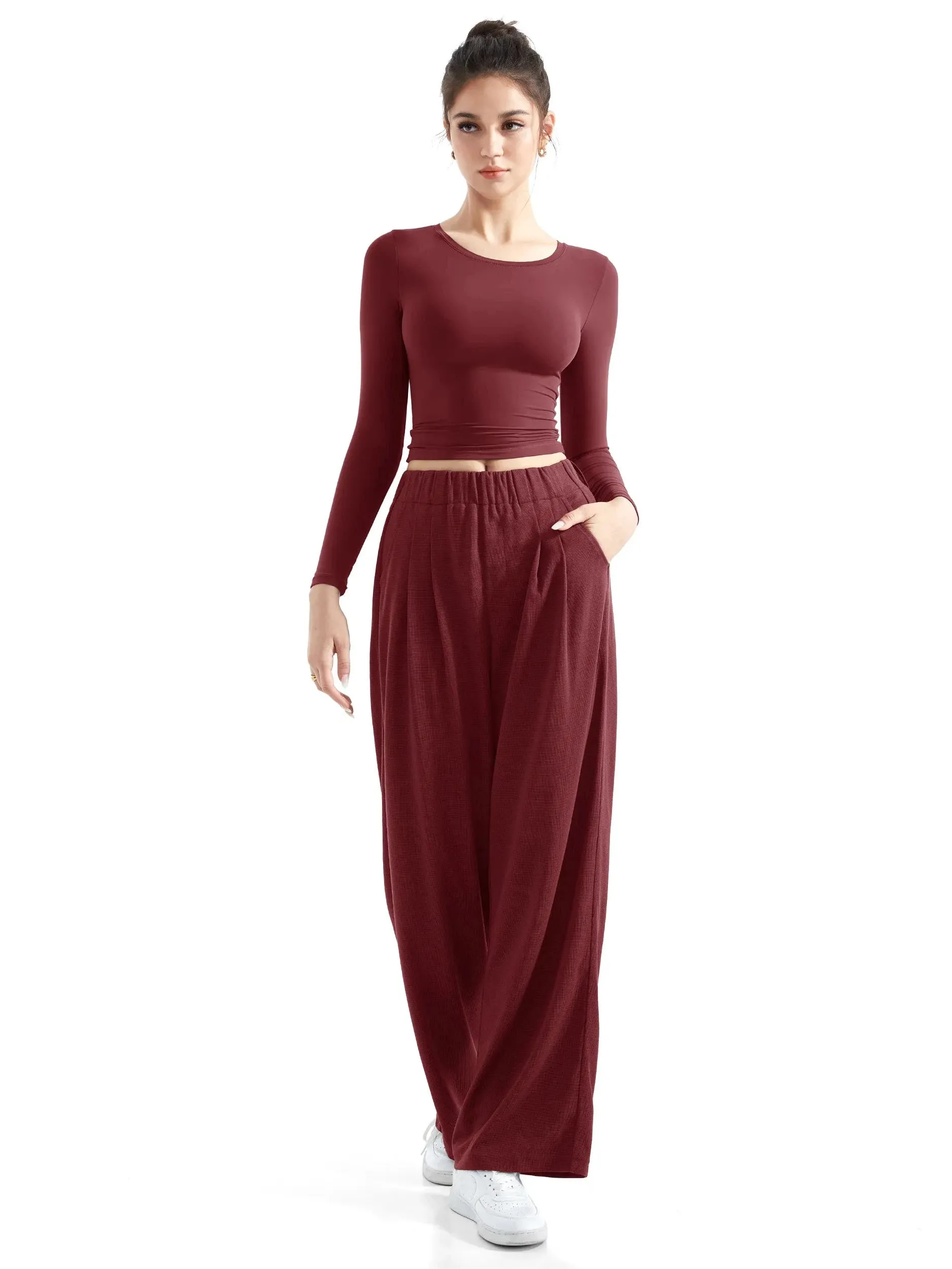 Flowy Palazzo Wide Leg Pants