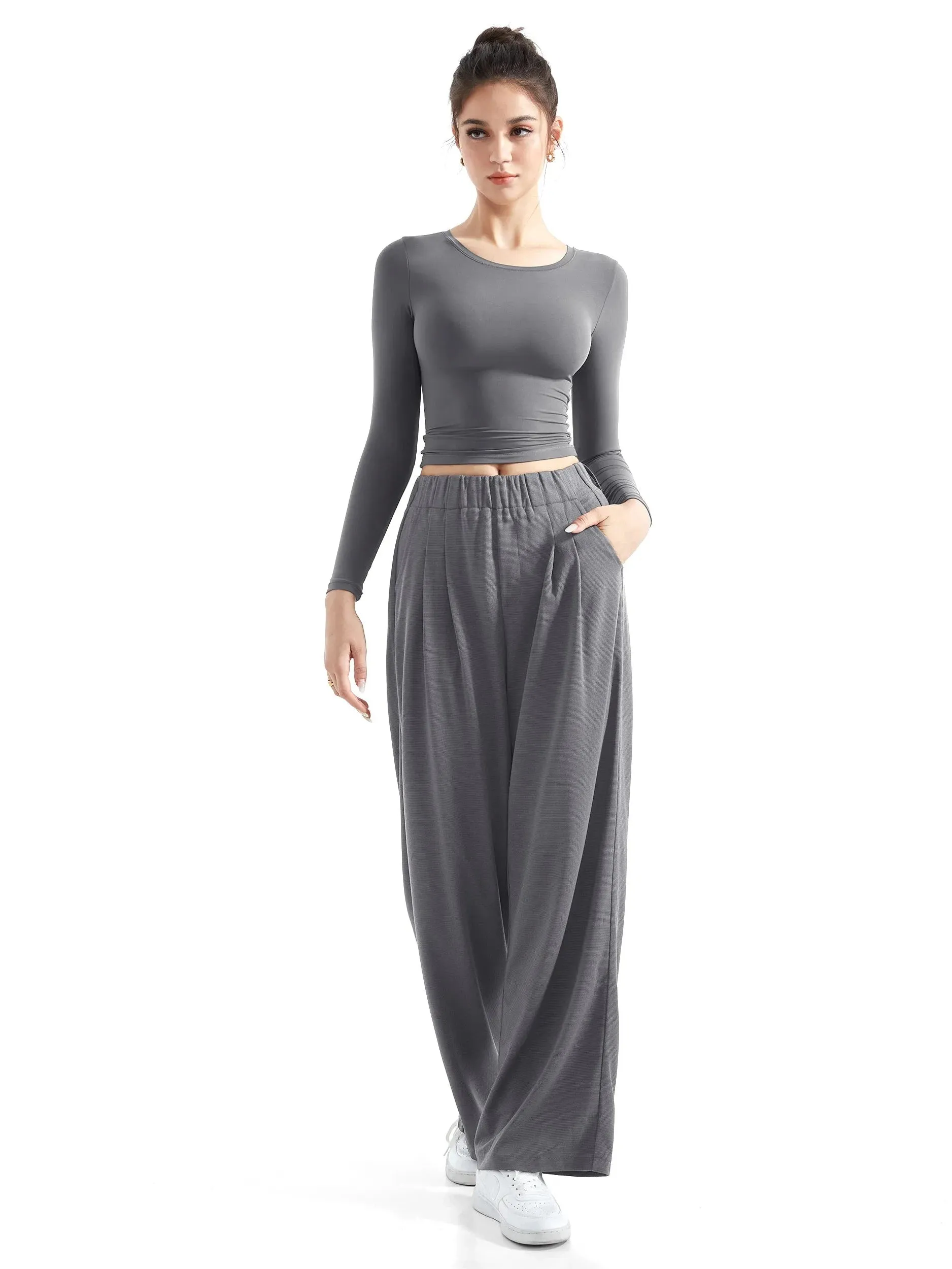 Flowy Palazzo Wide Leg Pants