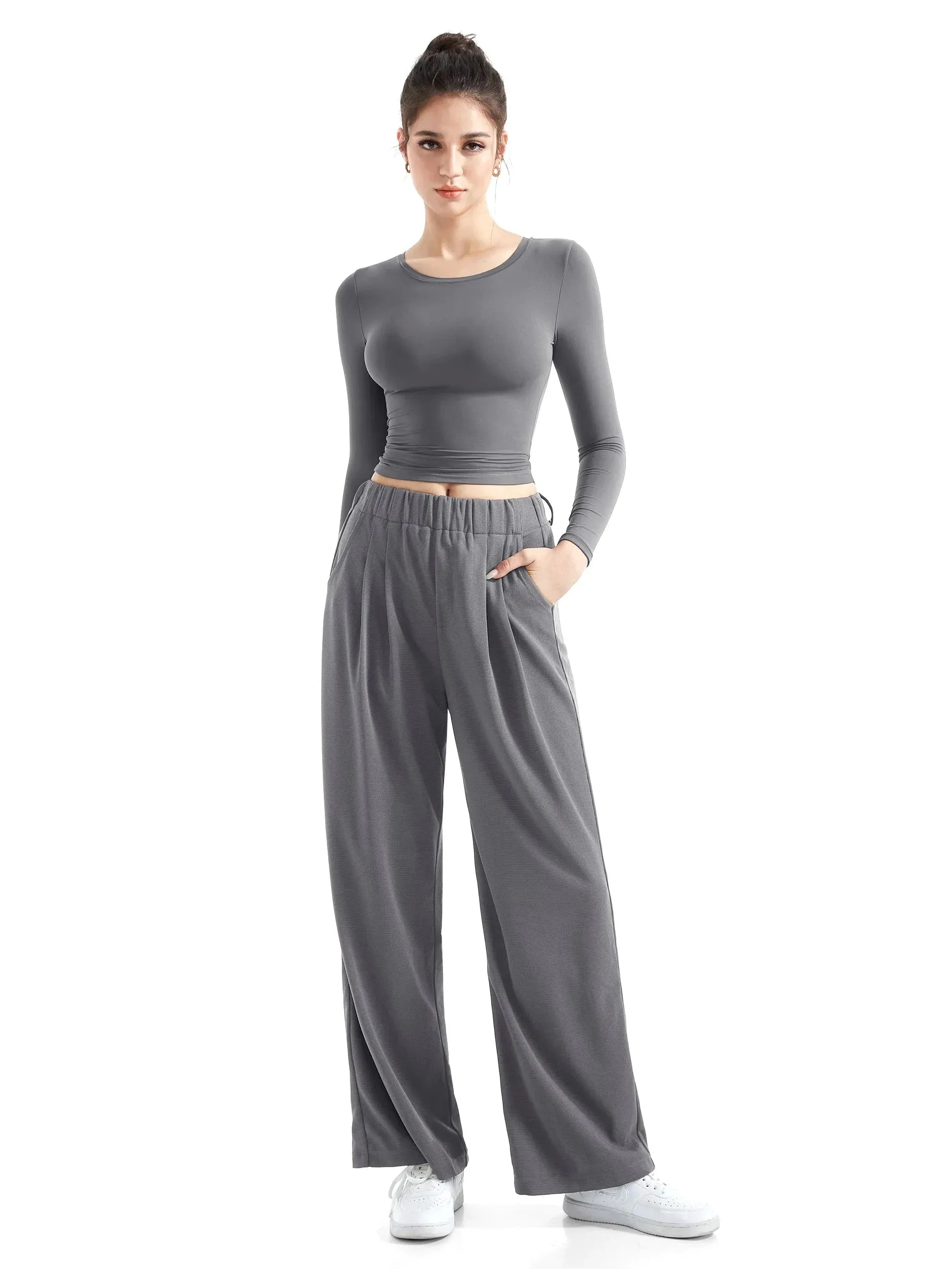 Flowy Palazzo Wide Leg Pants