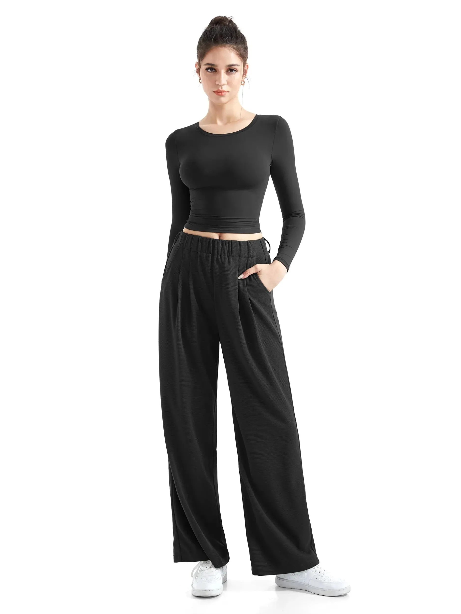 Flowy Palazzo Wide Leg Pants