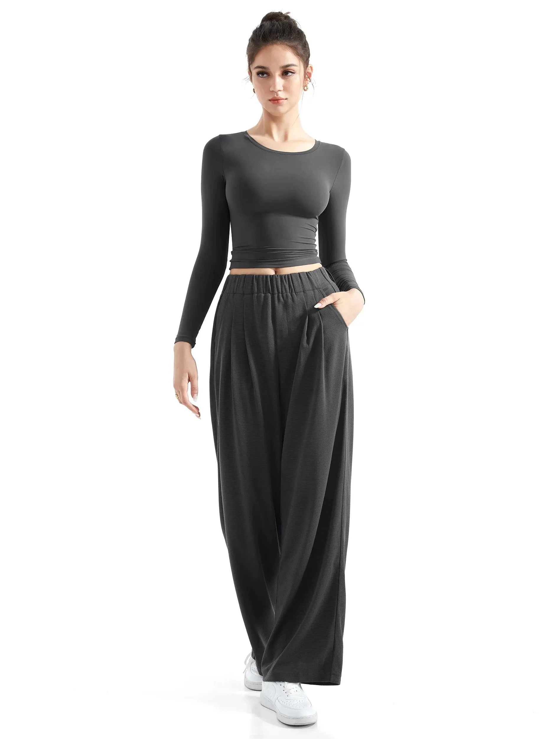 Flowy Palazzo Wide Leg Pants