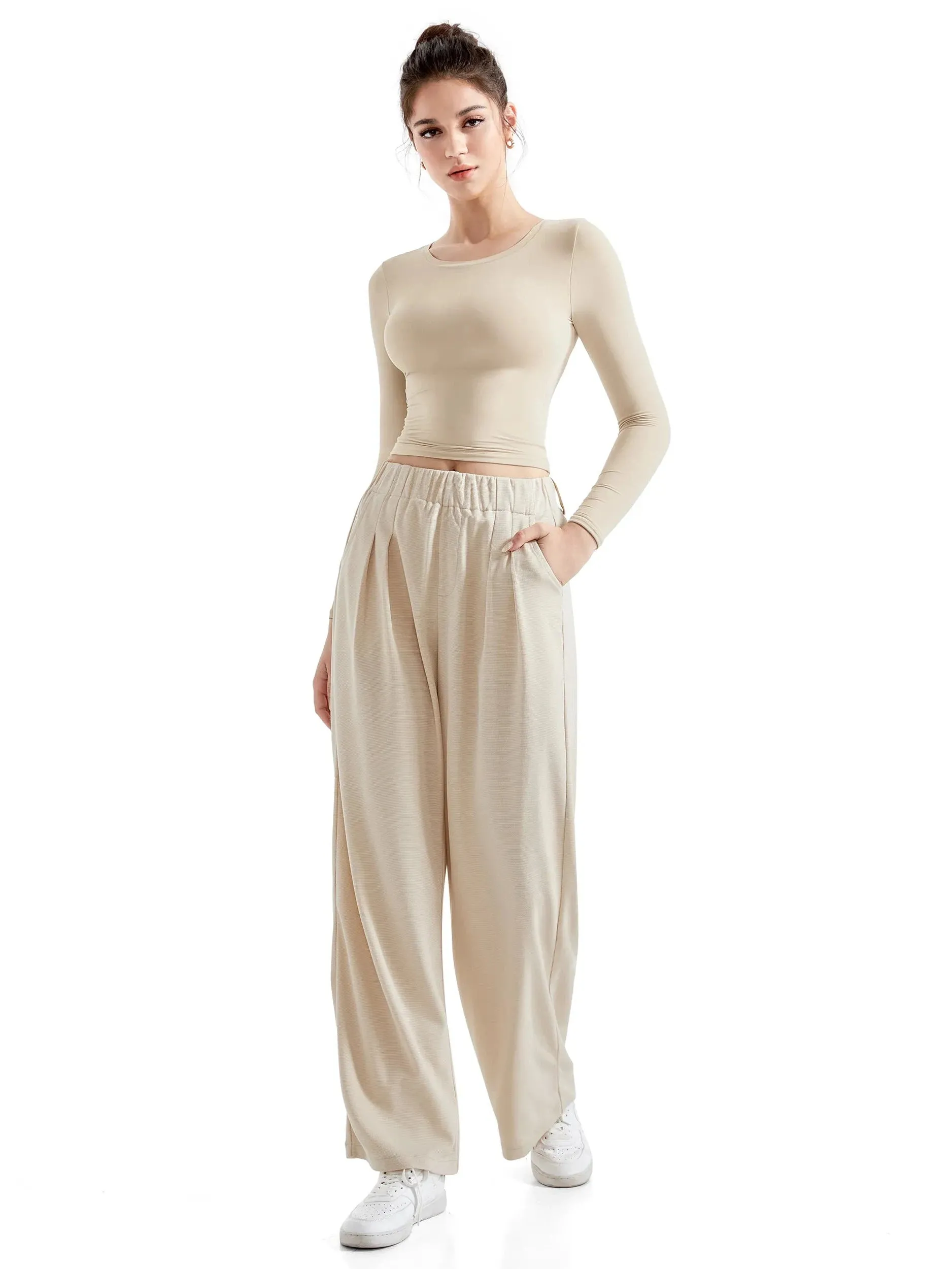 Flowy Palazzo Wide Leg Pants