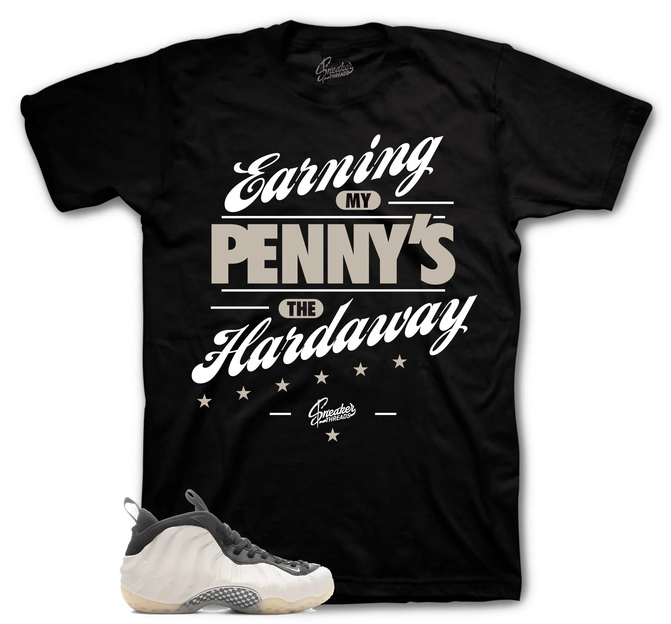 Foamposite Orewood Brown Earning Pennys Shirt