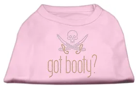 Got Booty? Rhinestone Shirts Light Pink XS (8)