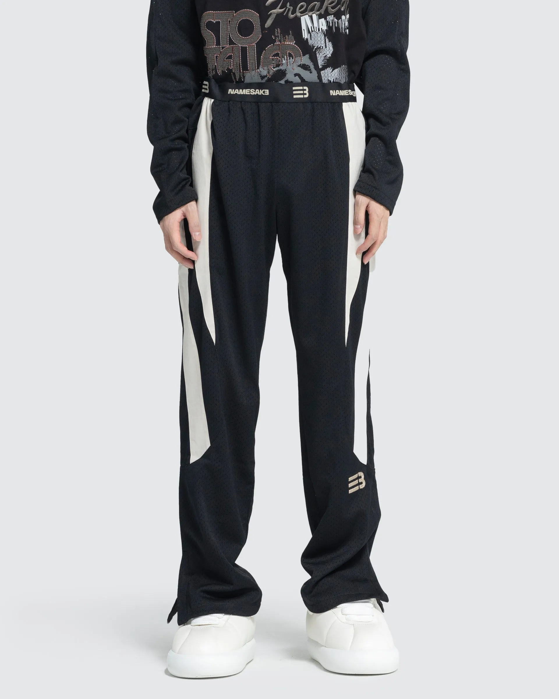 Household Warm Up Pants in Euphoric Black