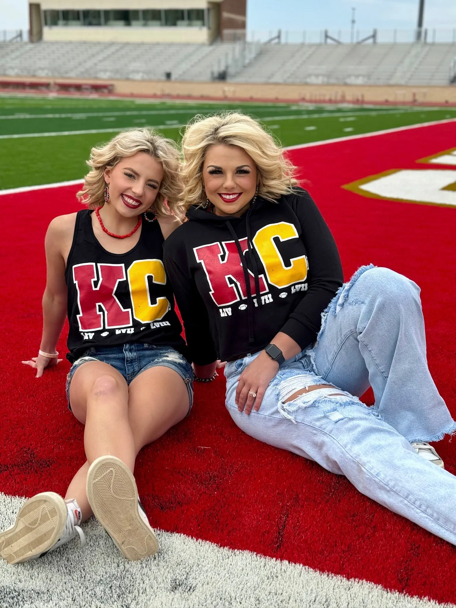 KC Block with Super Bowl Wins by Randi Mahomes