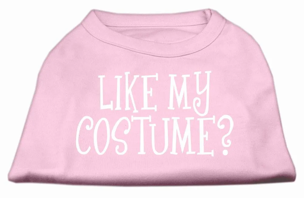 Like my costume? Screen Print Shirt Light Pink S (10)