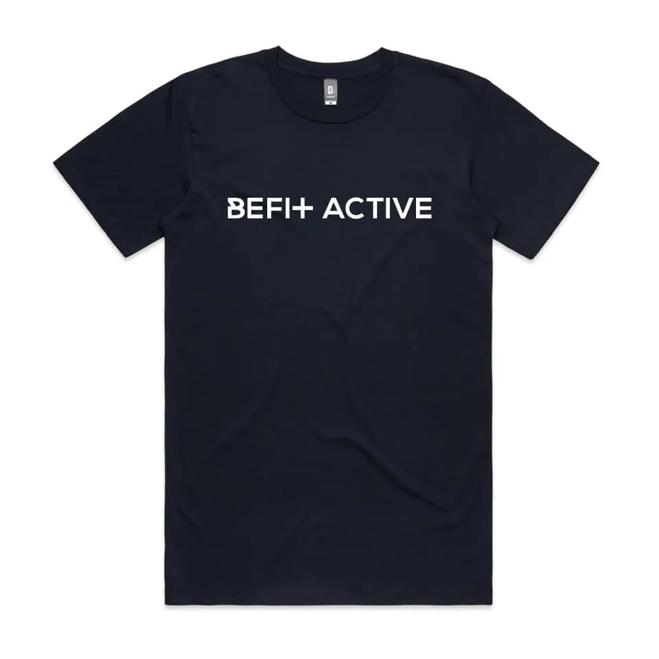 Men's ''BE-FIT ACTIVE'' Cross Short-Sleeve T-Shirt.