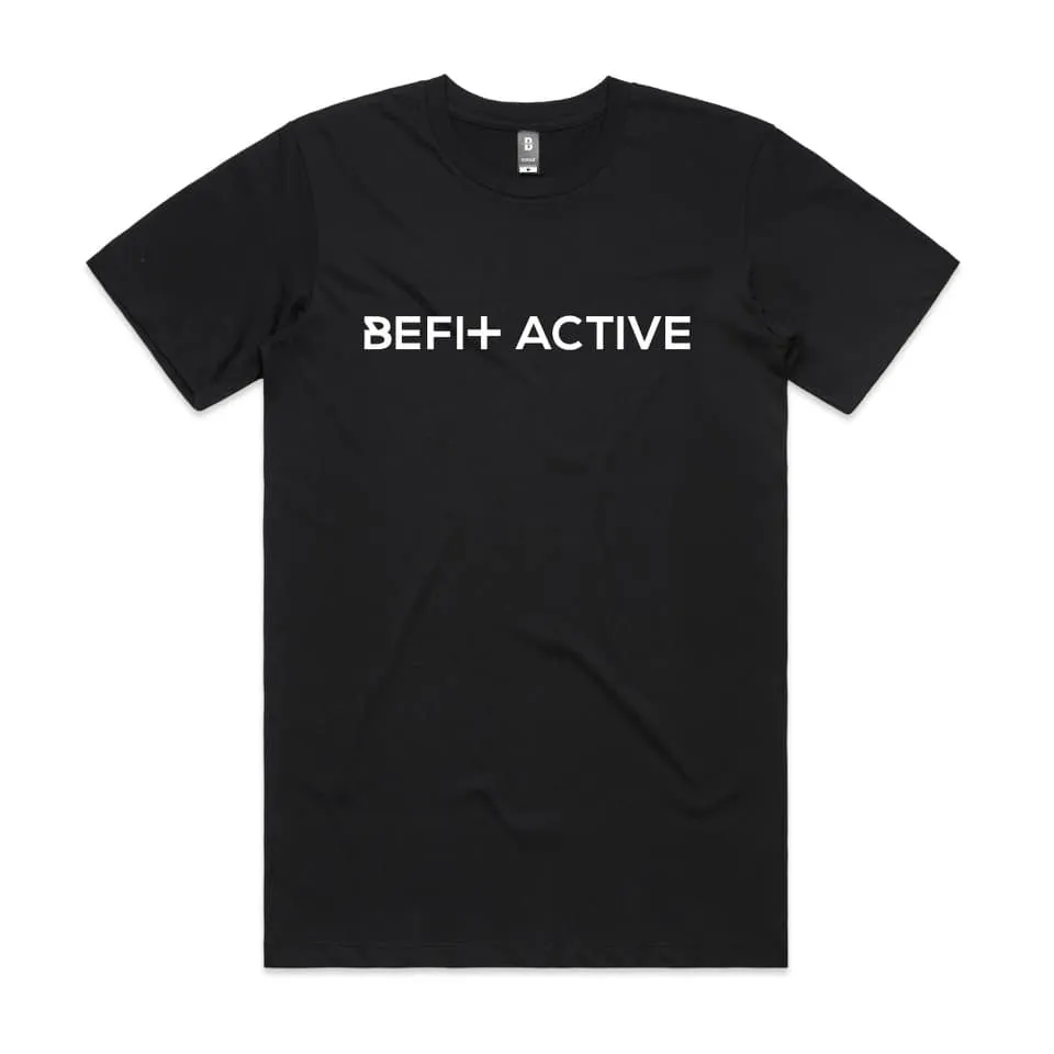 Men's ''BE-FIT ACTIVE'' Cross Short-Sleeve T-Shirt.