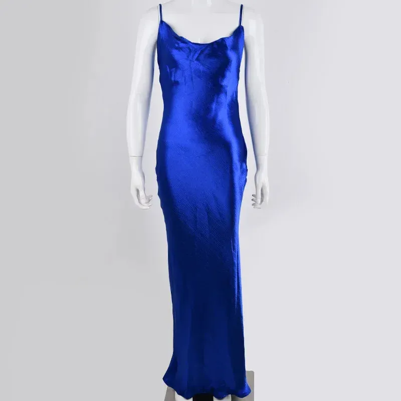 Nova Satin Maxi Dress