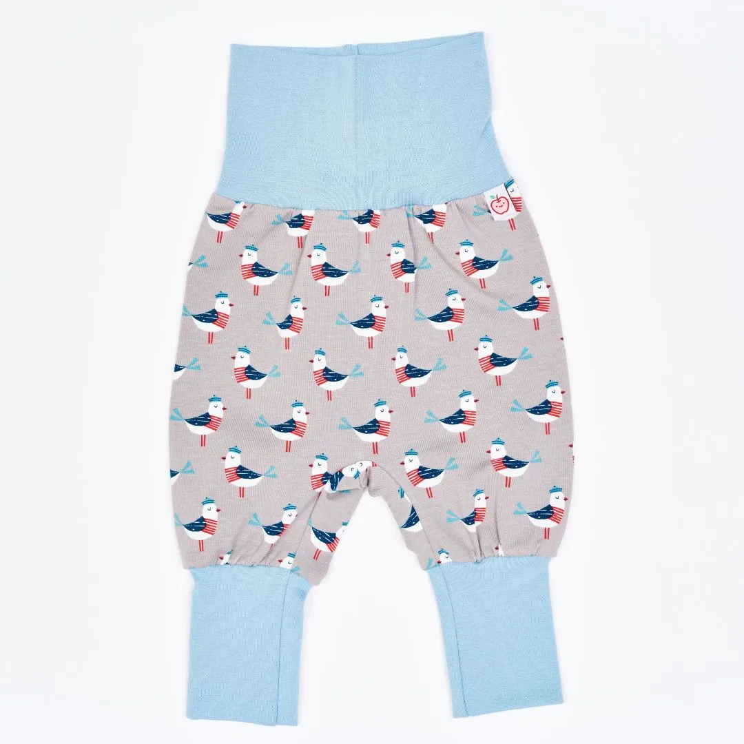 Organic rib pants "Seagull Fiete" made from 95% organic cotton and 5% elasthane