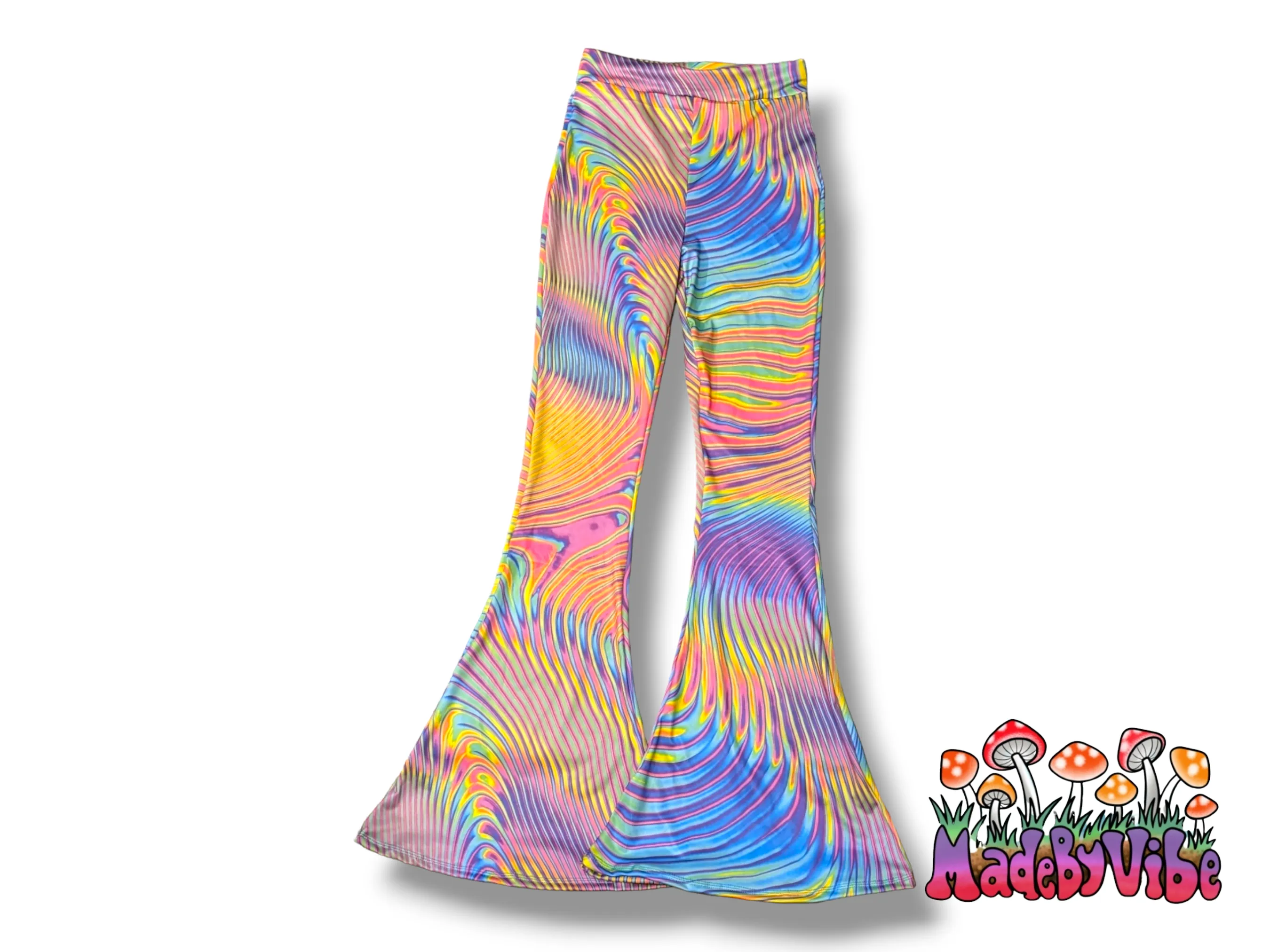 Prismatic Flare Pants - Ready to Ship