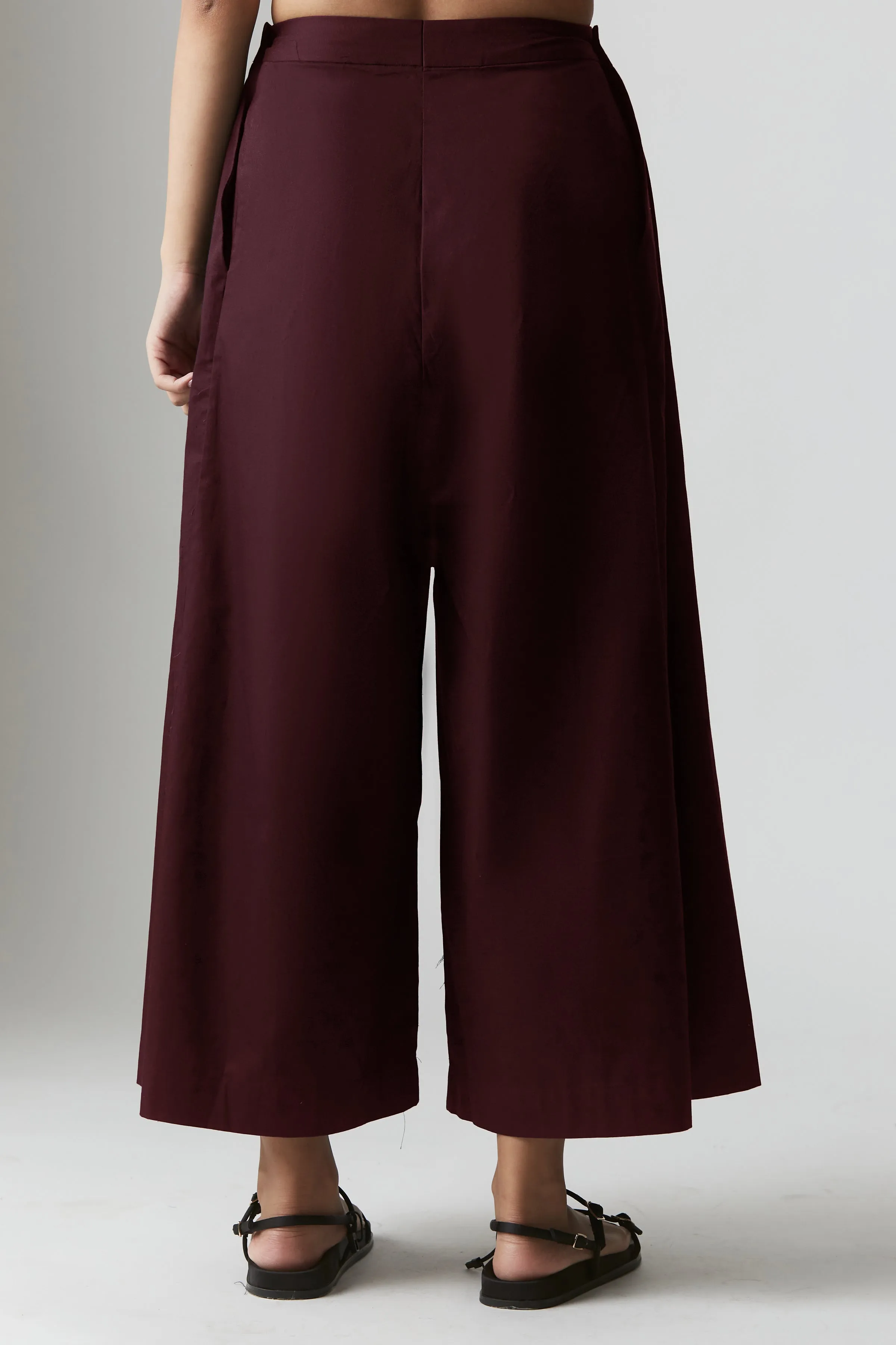 Relaxed Weekend Pants : Merlot