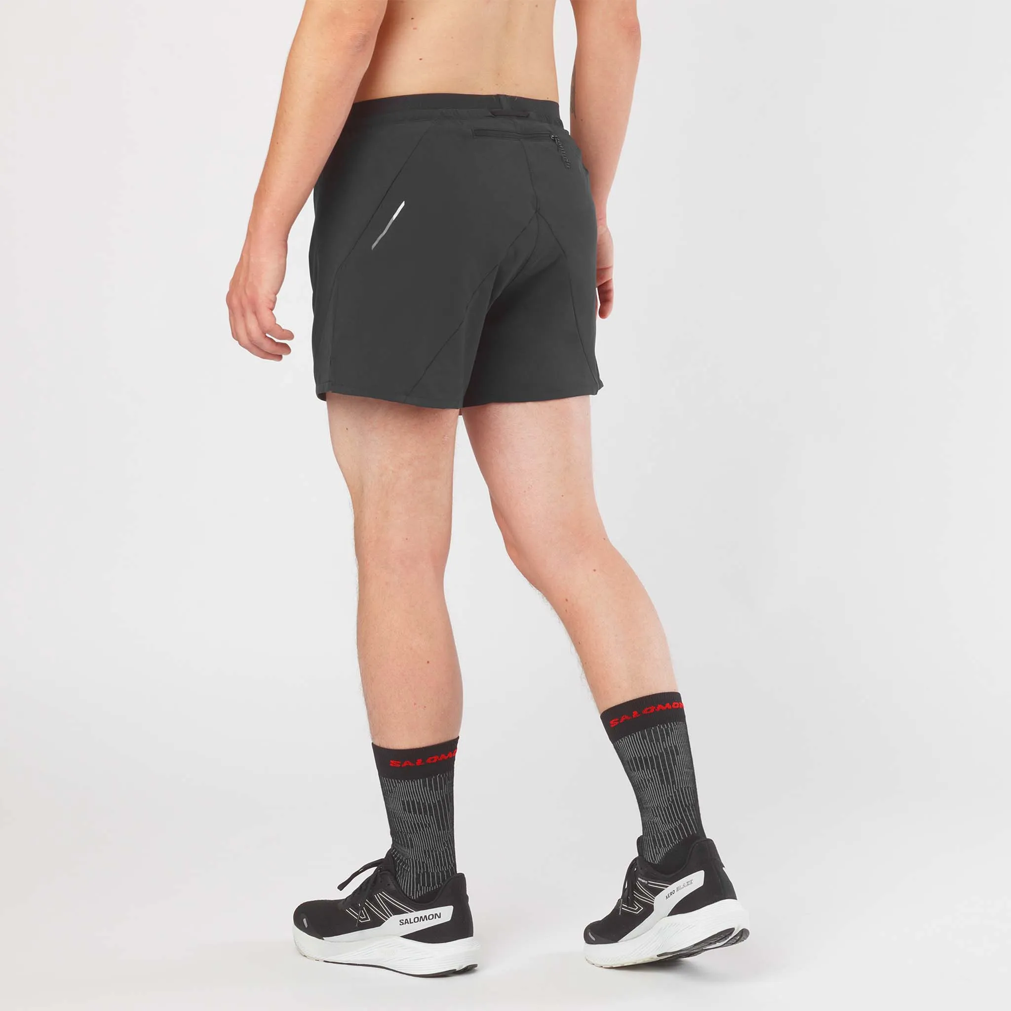 Salomon | Men's Cross 5" Shorts - Deep Black