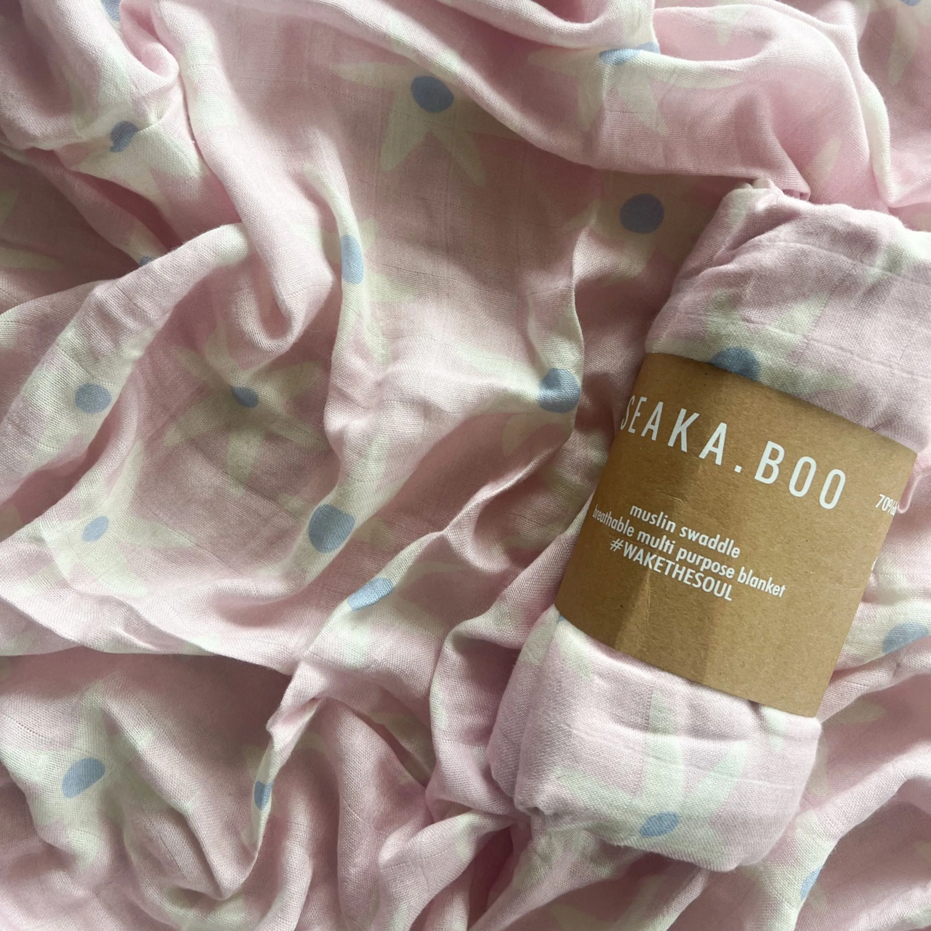 SEAKABOO SWADDLE | STAR LILY