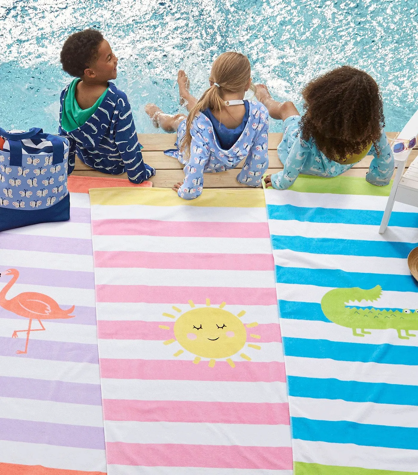 Sunshine Stripe Beach Towel