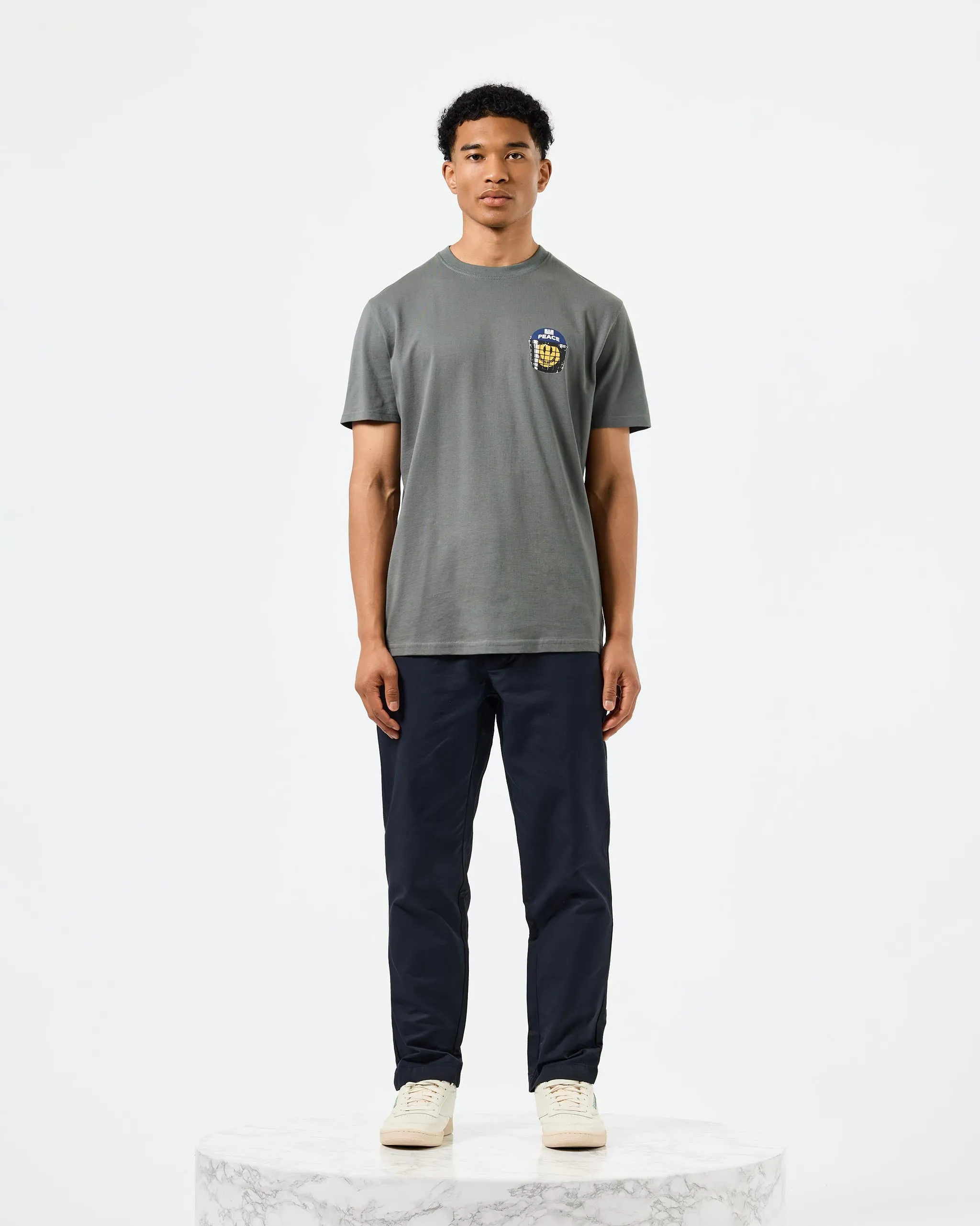 Talabot Relaxed Tailored Pants Navy