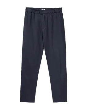 Talabot Relaxed Tailored Pants Navy