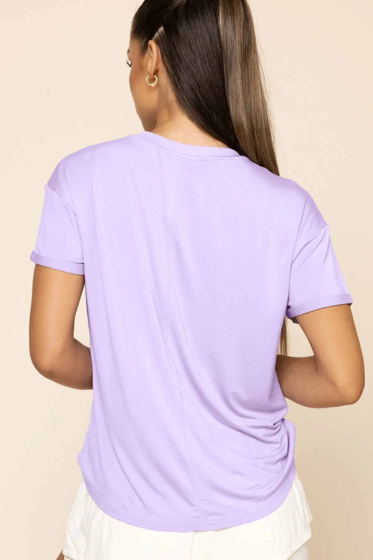 The Perfect Tee - Digital Lavender