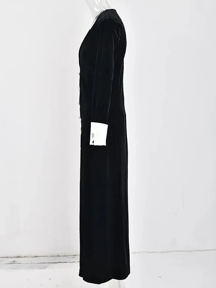 Tia Velvet Maxi Dress