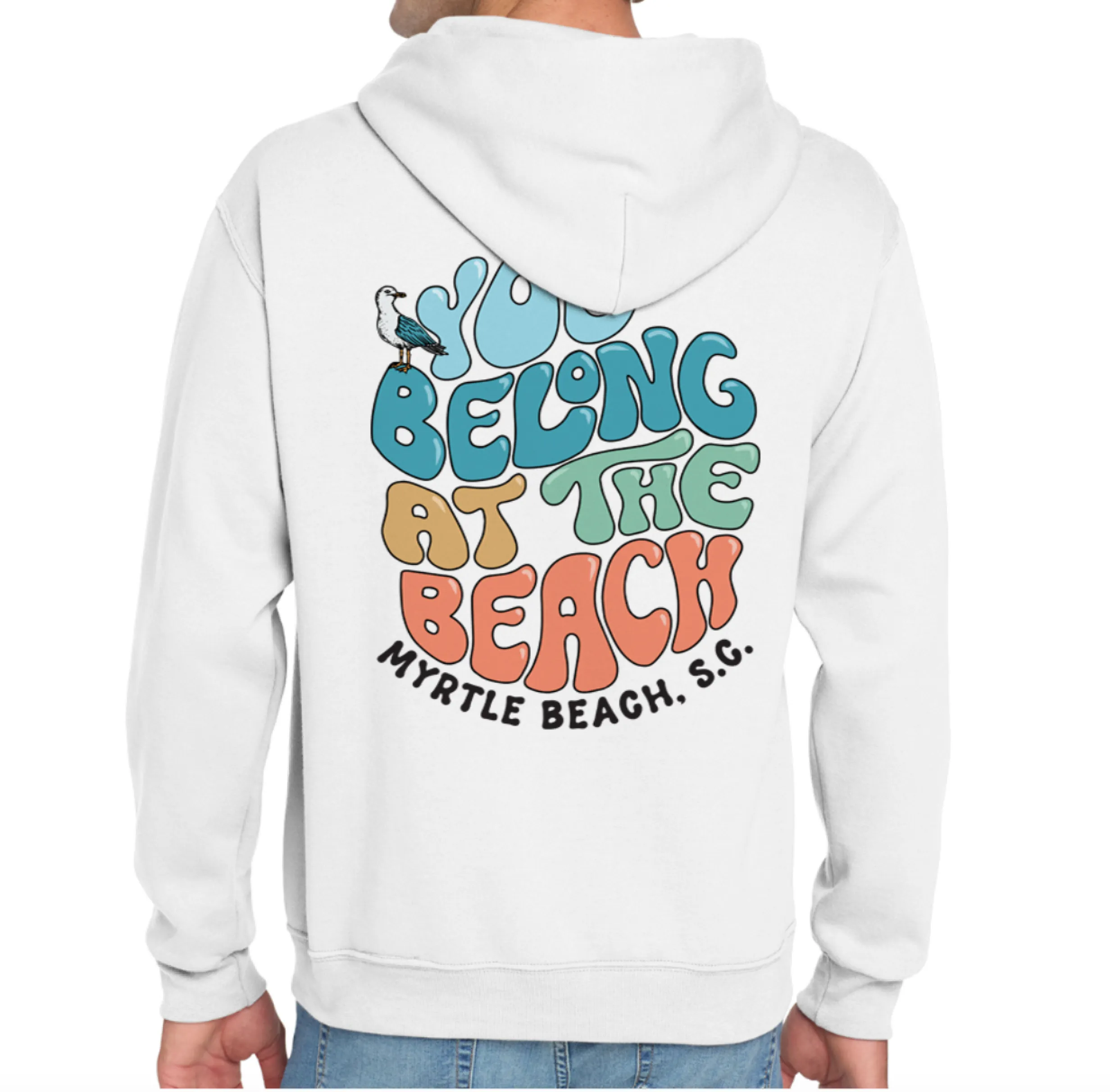 You belong at the beach - men's