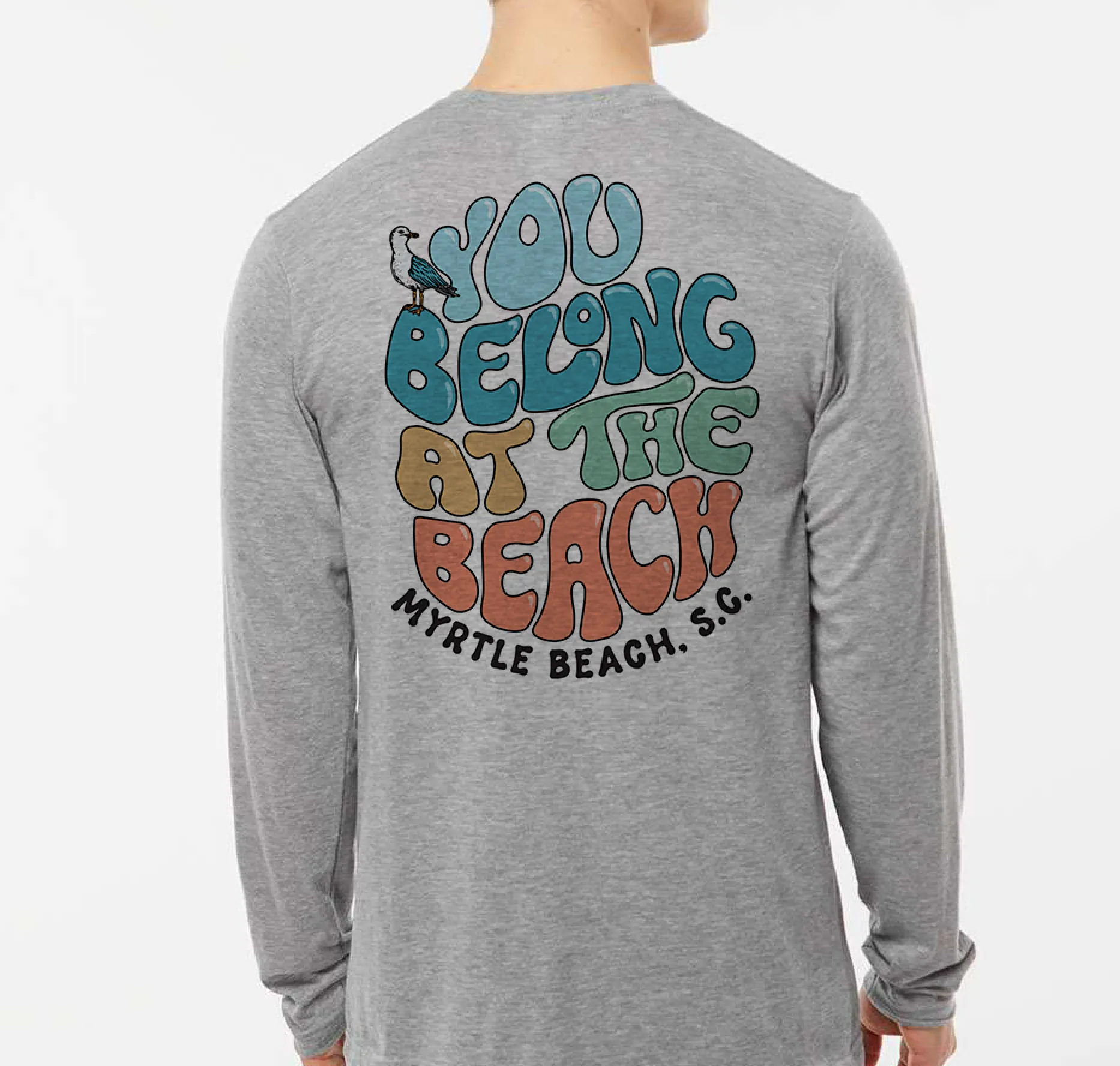 You belong at the beach - men's